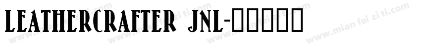 Leathercrafter JNL字体转换